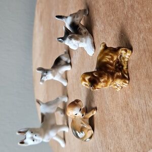 Vintage Dog Fugurine Collection